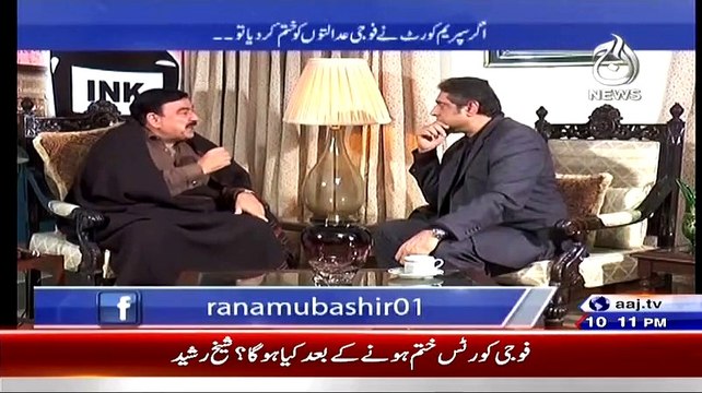 Aaj Rana Mubashir Kay Sath On Aaj News ~ 23rd January 2015 - Pakistani Talk Shows - Live Pak News