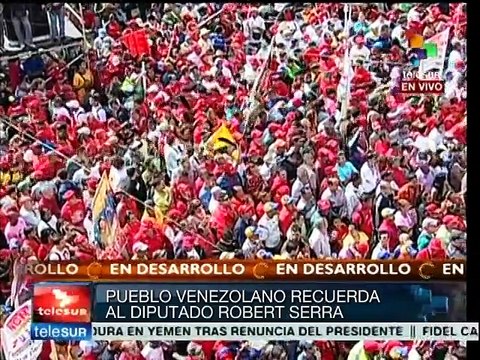 Venezuela: miles en Caracas participan en Marcha de los Invictos