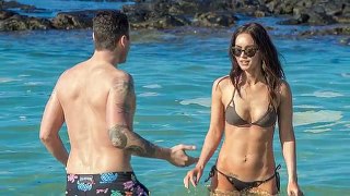 Megan Fox Hot Bikini Line Tattoo Revealed