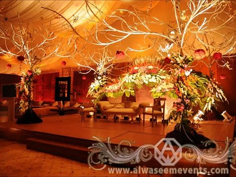 Barat Function - Soothing Autumn - Wedding Arrangements, Decor and Planner in Pakistan