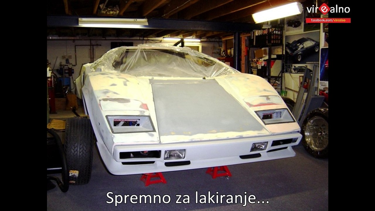 Lamborghini Car Restoration Replica