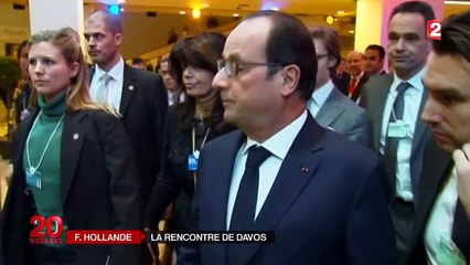 Forum de Davos : le terrorisme et le climat au cœur de l’intervention de F.Hollande