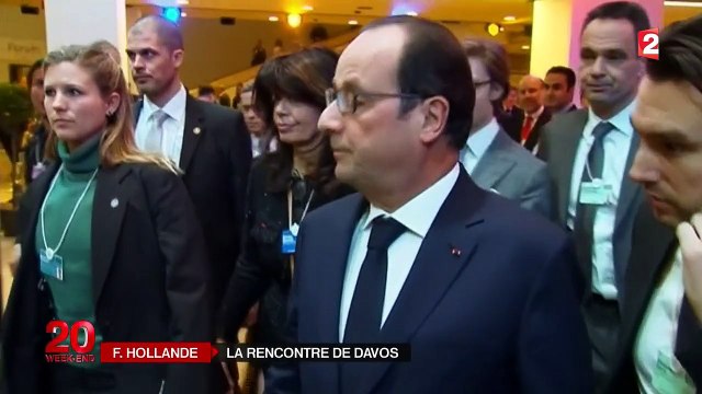 Forum de Davos : le terrorisme et le climat au cœur de l’intervention de F.Hollande