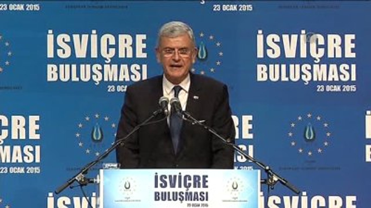 İsviçre Buluşması - AB Bakanı ve Başmüzakereci Bozkır