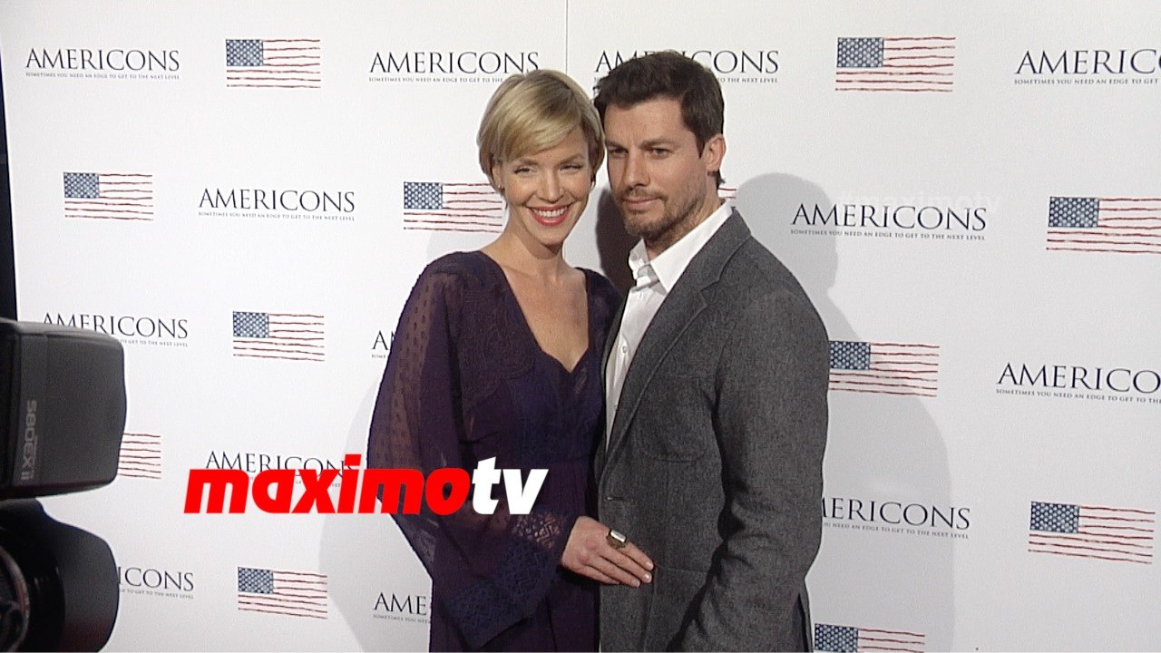 Ashley Scott & Steve Hart Americons Premiere