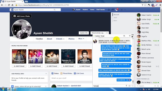 GABBAR TATTE KI CHUDAI KE PART (i)