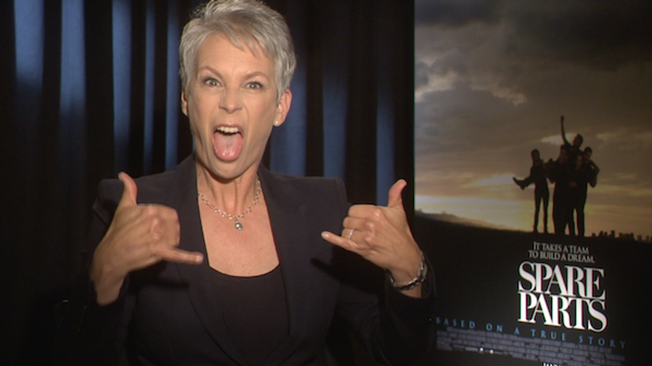 Jamie Lee Curtis Interview ("Spare Parts")