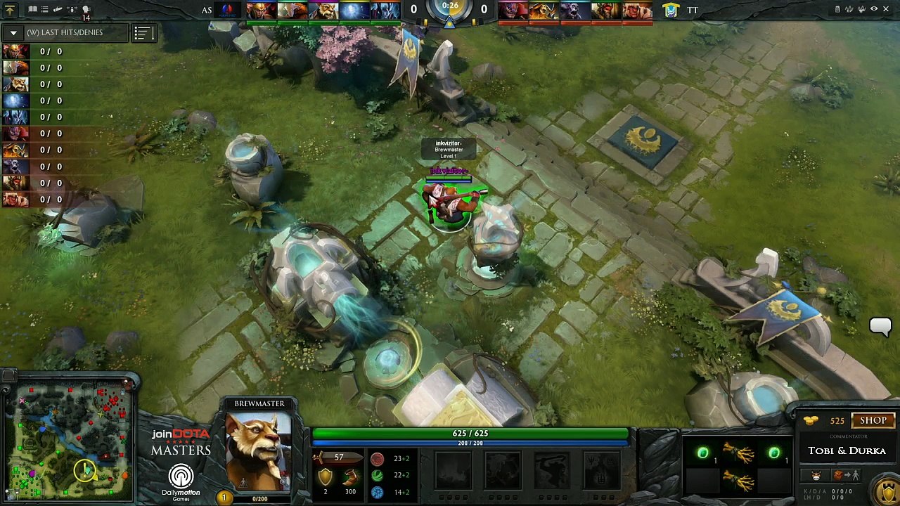 Team Tinker vs AS Game 3 - joinDOTA Masters @TobiWanDOTA @DurkaDOTA