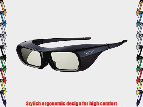 Sony TDG-BR250/B Rechargeable 3D Adult Glasses Black