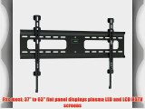 NEW Ultra Thin Fixed WALL MOUNT Bracket for 37-63 Inch TV HDTV LED LCD Screen (up to 165lb/75kg)