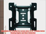 AVF EL101B-A Adjustable Tilt TV Mount for 12-Inch to 25-Inch Screens (Black)