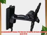Bentley Mounts LCM-112B Thin-Profile Articulating Extendable Arm LCD Wall Bracket for 13 to