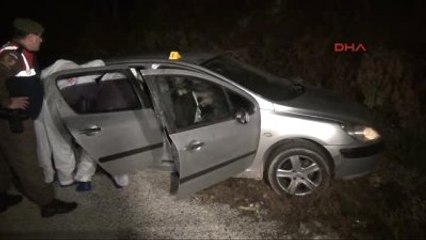 Alanya'da Otomobil İçinde Çifte Cinayet