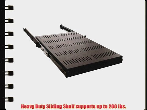 Tripp Lite SRSHELF4PSLHD Rack Enclosure Cabinet Heavy Duty Sliding Shelf 200lb Capacity