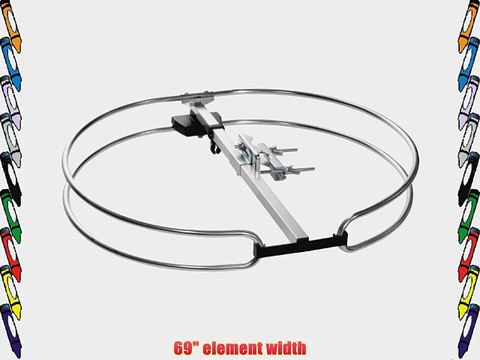 Antennas Direct FM360 FM Antenna with Circular Folded Element Design