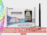 Alfa AWUS036H Upgraded to 1000mW 1W 802.11b/g High Gain USB Wireless Long-Rang WiFi network