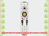 Directv Replacement Universal Remote Control One Size Fits All Two Aa Batteries Included