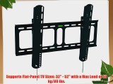 Arrowmounts AM-T3505B Ultra-Slim Tilting Wall Mount for LED or LCD TVs from 32 to 52 Inches