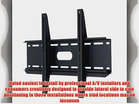 PDR Mounts PDR3760F Fixed Wall Mount for 37 to 60 Displays (Black)