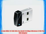 D-Link DWA-121 IEEE 802.11n (draft) 54 Mbps Wireless N 150 Pico USB Adapter