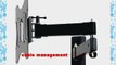 VideoSecu LCD TV Wall Mount Long Arm Extension up to 20 Mount Bracket Fits most 23-46 LCD TV
