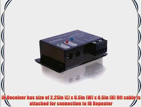 C2G / Cables to Go 40430 Impact Acoustics Infrared Remote Control Repeater Kit Black