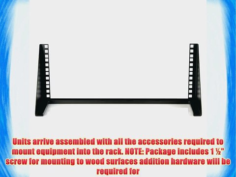 StarTech RK419WALLV 4U 19in Steel Vertical Wall Mount Equipment Rack Bracket