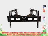 NavePoint Articulating Corner Wall Mount Bracket For LED LCD Plasma Flat Screen TV From 37-63