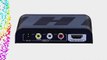 Panlong Analog Composite Video L/R RCA Audio AV to Digital HDMI 720p 1080p Converter Upscaler