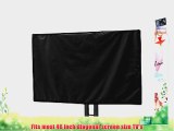 46 Inch Outdoor TV Cover (Front Half Cover) - 13 sizes available