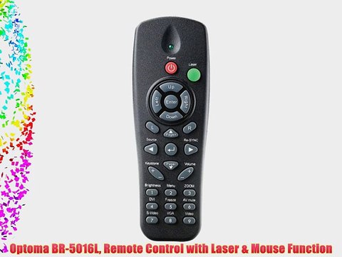 Optoma BR-5016L Remote Control with Laser