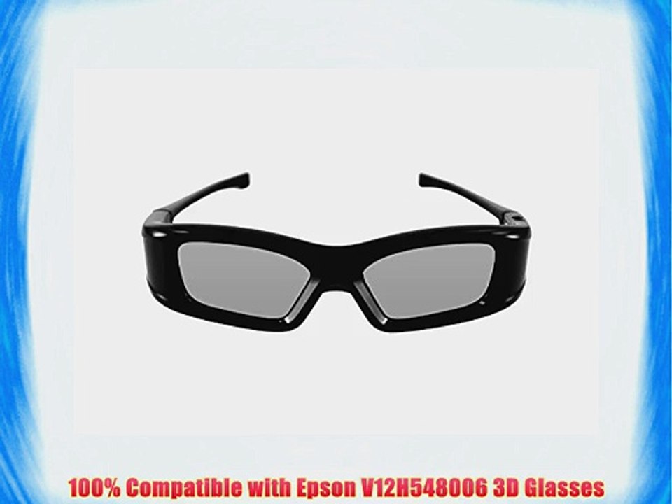 Compatible Epson V12H548006 3D Glasses by Quantum 3D (N11)