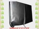 Large Flat Screen TV's Vinyl Padded Dust Covers Ideal for Outdoor Locations Such as Restaurants