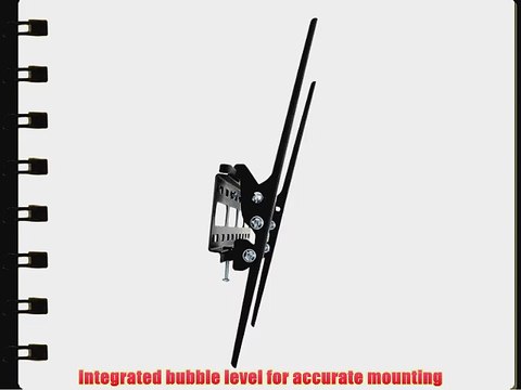 V7 Low Profile Wall Mount with Tilt for LCD Monitor or TV - Screen 32- 65 (WM2T77-2N) - Black