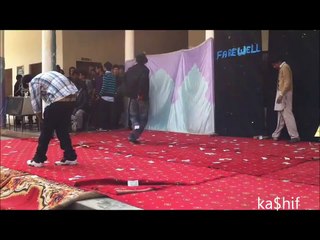 Mr B ( Robot ) At College Farewell Party 2012