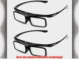 True Depth 3D? Firestorm BT Glasses for Bluetooth Samsung 3D TVs (2011-2013 and beyond) 2 Pairs!