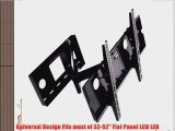 Mount World 1212 Universal Tilt and Swivel Articulating Arm Corner Wall Mount for LCD LED Tv