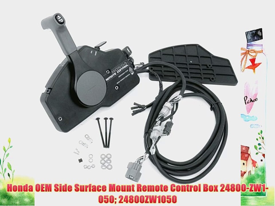 Honda OEM Side Surface Mount Remote Control Box 24800-ZW1-050 24800ZW1050