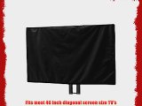 46 Inch Outdoor TV Cover (Front Half Cover) - 13 sizes available