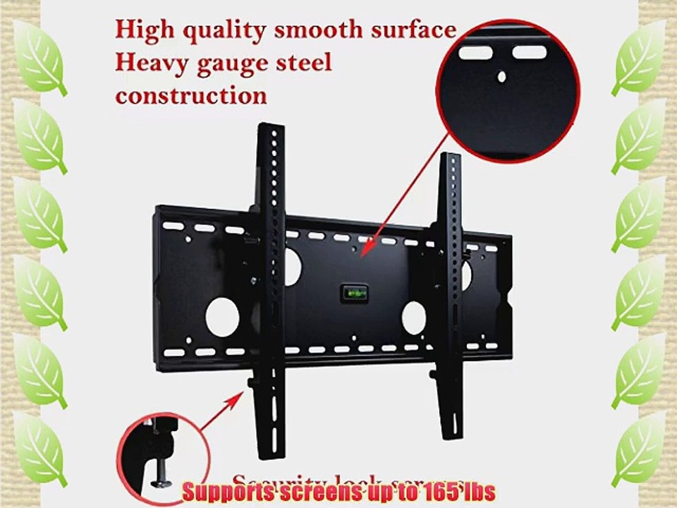 VideoSecu Tilting Plasma TV Wall Mount LCD Monitor Bracket for Panasonic 37 42 46 50 inch TC-P42C2