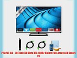P702ui-B3 - 70-Inch 4K Ultra HD 240Hz Smart LED Smart TV Plus Hook-Up Bundle. Bundle Includes