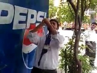 Mr B ( Robot ) In School Doing Robot 2010