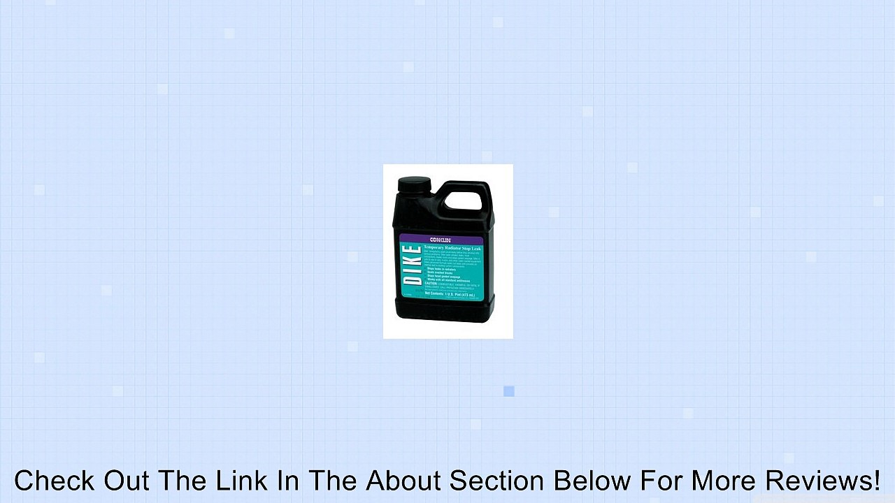 Dike Temporary Radiator Stop Leak Review