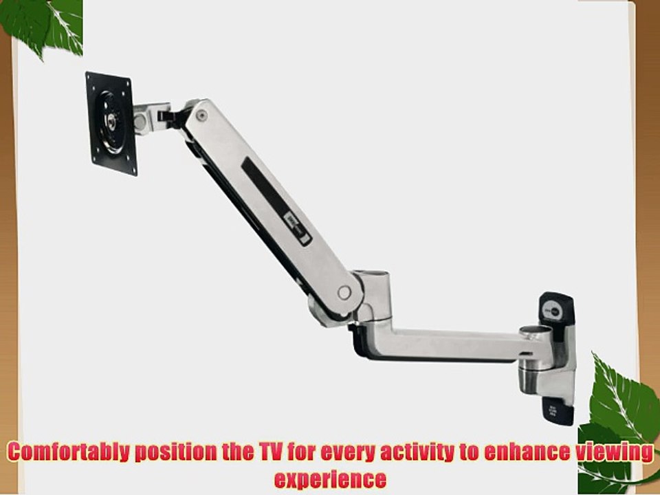 OmniMount Play25x Full Motion Mount with Extension for 19-Inch to 37-Inch TVs