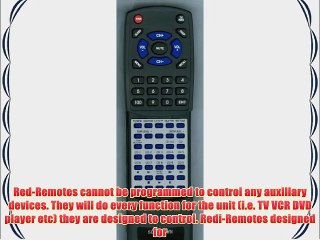 SONY Replacement Remote Control for STRD515 146763611 RMU242 STRD615