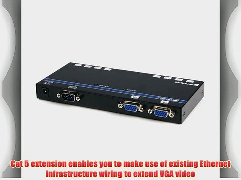 Startech 8 Port Vga Video Extender Over Cat 5