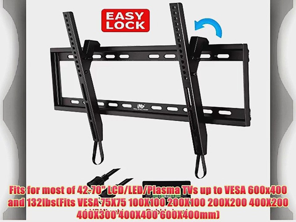 Mounting Dream? MD2268L Tilt TV Wall Mount Bracket for 4270 Inch TVs