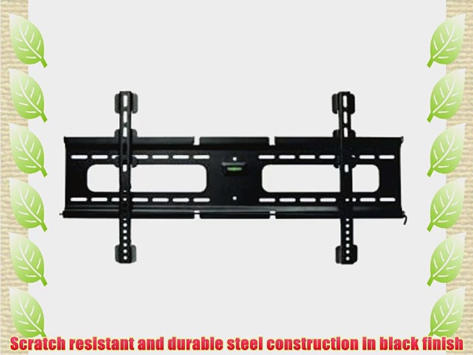 Ultra Thin 37-63 inch LCD LED TV HDTV Plasma (up to 165lb/75kg - VESA 800x400) WALL MOUNT for