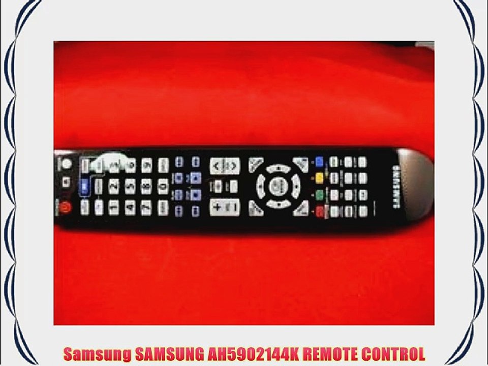 Samsung SAMSUNG AH5902144K REMOTE CONTROL