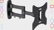 Bentley Mounts LCD-223B Full-Motion Dual Arm LCD TV Mount for 17 to 37-Inch Flat Panels - Black